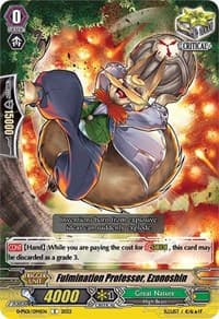 Fulmination Professor, Ezonoshin - D-PS01: P Clan Collection 2022 - Cardfight Vanguard card