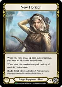 New Horizon (Golden) - FAB050 - Flesh and Blood: Promo Cards - Flesh and Blood TCG card