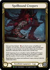 Spellbound Creepers (Golden)  - FAB051 - Flesh and Blood: Promo Cards - Flesh and Blood TCG card