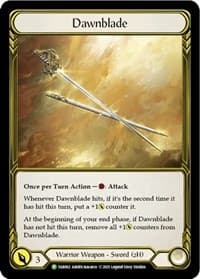 Dawnblade (Golden) - FAB062 - Flesh and Blood: Promo Cards - Flesh and Blood TCG card