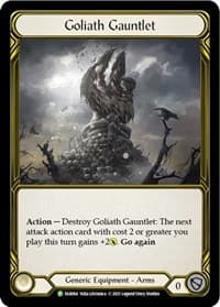 Goliath Gauntlet (Golden) - FAB064 - Flesh and Blood: Promo Cards - Flesh and Blood TCG card