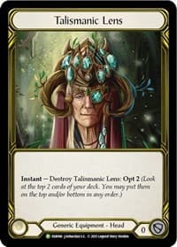 Talismanic Lens (Golden) - FAB066 - Flesh and Blood: Promo Cards - Flesh and Blood TCG card