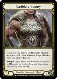 Earthlore Bounty (Golden) - FAB076 - Flesh and Blood: Promo Cards - Flesh and Blood TCG card