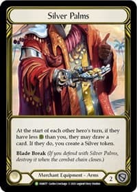 Silver Palms (Golden) - FAB077 - Flesh and Blood: Promo Cards - Flesh and Blood TCG card
