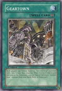 Geartown - The Duelist Genesis - YuGiOh card