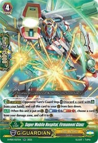 Super Mobile Hospital, Firmament Glanz - D-PS01: P Clan Collection 2022 - Cardfight Vanguard card