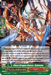 Blaze Dragon Dance, Saleema - D-PS01: P Clan Collection 2022 - Cardfight Vanguard card