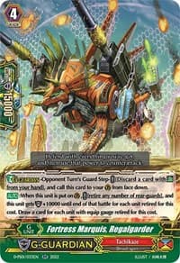 Fortress Marquis, Regalgarder - D-PS01: P Clan Collection 2022 - Cardfight Vanguard card