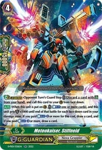 Meteokaiser, Stiffneid - D-PS01: P Clan Collection 2022 - Cardfight Vanguard card