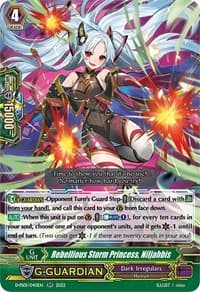 Rebellious Storm Princess, Niljahbis - D-PS01: P Clan Collection 2022 - Cardfight Vanguard card