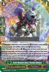 Jester Demonic Beast, Flection Chimera - D-PS01: P Clan Collection 2022 - Cardfight Vanguard card