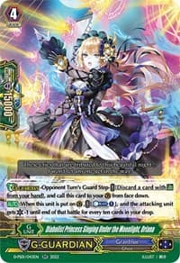Diabolist Princess Singing Under the Moonlight, Oriana - D-PS01: P Clan Collection 2022 - Cardfight Vanguard card
