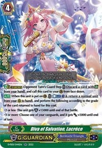 Diva of Salvation, Lucrece - D-PS01: P Clan Collection 2022 - Cardfight Vanguard card
