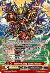 Lawless King, Gally Gabalus (SR) - D-PS01: P Clan Collection 2022 - Cardfight Vanguard card