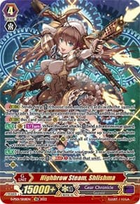 Highbrow Steam, Shlishma (SR) - D-PS01: P Clan Collection 2022 - Cardfight Vanguard card