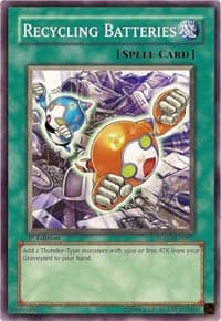 Recycling Batteries - The Duelist Genesis - YuGiOh card