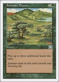 Summer Bloom - Classic Sixth Edition - Magic: The Gathering card