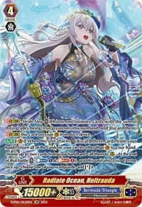 Radiate Ocean, Heltrauda (SR) - D-PS01: P Clan Collection 2022 - Cardfight Vanguard card