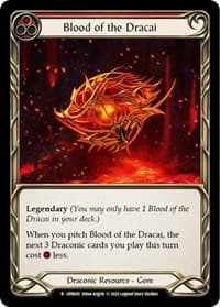 Blood of the Dracai - Uprising - Flesh and Blood TCG card