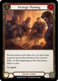 Strategic Planning (Red) - Uprising - Flesh and Blood TCG card