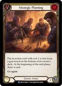 Strategic Planning (Yellow) - Uprising - Flesh and Blood TCG card