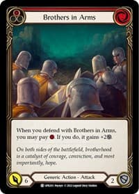Brothers in Arms (Red) - Uprising - Flesh and Blood TCG card