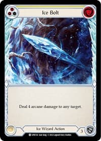 Ice Bolt (Yellow) - Uprising - Flesh and Blood TCG card