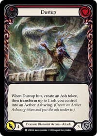 Dustup (Red) - Uprising - Flesh and Blood TCG card