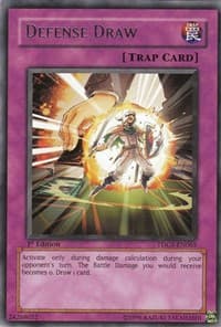 Defense Draw - The Duelist Genesis - YuGiOh card