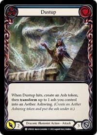 Dustup (Blue) - Uprising - Flesh and Blood TCG card