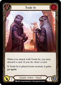 Trade In (Yellow) - Uprising - Flesh and Blood TCG card