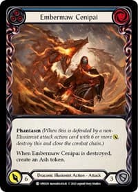 Embermaw Cenipai (Blue) - Uprising - Flesh and Blood TCG card