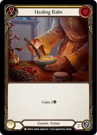 Healing Balm (Yellow) - Uprising - Flesh and Blood TCG card