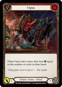 Vipox - Uprising - Flesh and Blood TCG card