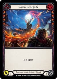 Ronin Renegade (Blue) - Uprising - Flesh and Blood TCG card