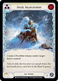 Arctic Incarceration (Yellow) - Uprising - Flesh and Blood TCG card