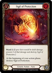 Sigil of Protection (Blue) - Uprising - Flesh and Blood TCG card