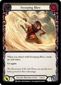 Sweeping Blow (Yellow) - Uprising - Flesh and Blood TCG card