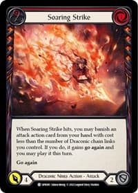Soaring Strike (Red) - Uprising - Flesh and Blood TCG card