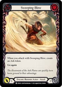 Sweeping Blow (Blue) - Uprising - Flesh and Blood TCG card