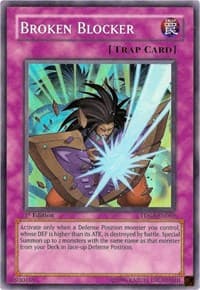 Broken Blocker - The Duelist Genesis - YuGiOh card