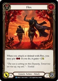 Flex (Red) - Uprising - Flesh and Blood TCG card
