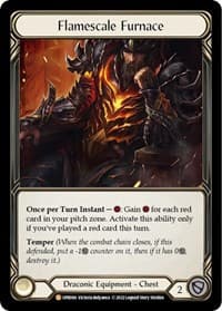 Flamescale Furnace - Uprising - Flesh and Blood TCG card