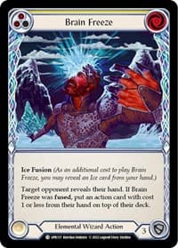 Brain Freeze (Yellow) - Uprising - Flesh and Blood TCG card