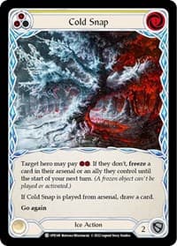 Cold Snap (Yellow) - Uprising - Flesh and Blood TCG card