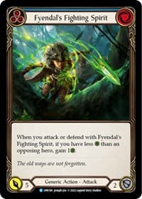 Fyendal's Fighting Spirit (Blue) - Uprising - Flesh and Blood TCG card