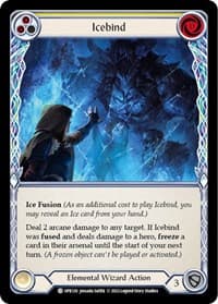 Icebind (Yellow) - Uprising - Flesh and Blood TCG card