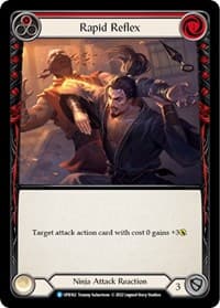 Rapid Reflex (Red) - Uprising - Flesh and Blood TCG card