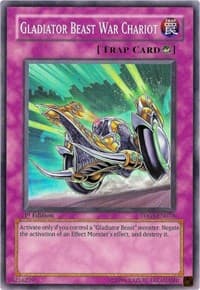 Gladiator Beast War Chariot - The Duelist Genesis - YuGiOh card