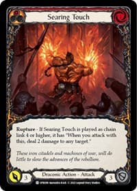 Searing Touch - Uprising - Flesh and Blood TCG card
